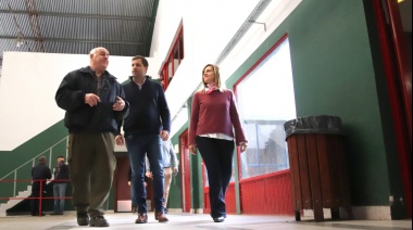 La Costa: el intendente visitó el Cuartel de Bomberos Voluntarios de Santa Teresita