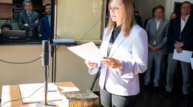 La senadora Demaría juró como integrante del Consejo de la Magistratura de la Provincia