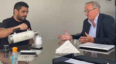 Conflicto con IOMA: Lunghi se reunió con el titular de la obra social pública