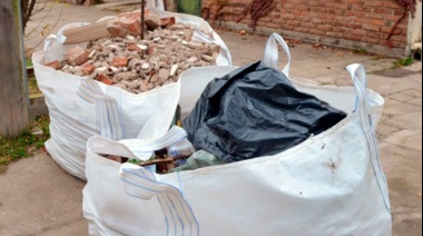 Mar del Plata: dejar bolsón de materiales en la vereda puede costar hasta $1 millón