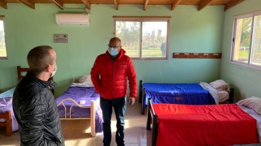 Balcarce: Reino recorrió las instalaciones del espacio alternativo para internaciones por Covid-19