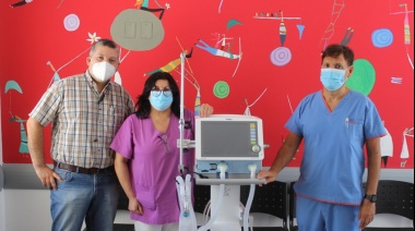 Balcarce: el hospital recibió un nuevo respirador automático