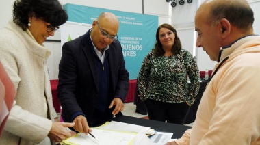 Balcarce: familias concretaron la firma de 41 escrituras
