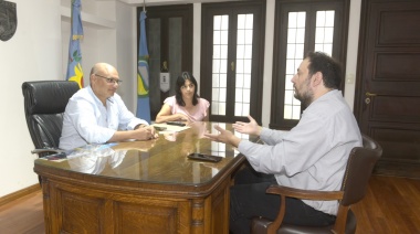 Balcarce: Reino se reunió con el director de Intervención Social en la Emergencia