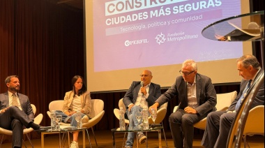Balcarce, referente en seguridad: el intendente Reino expuso su gestión en la materia