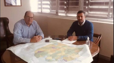 Pila: Walker se reunió con el flamante titular de la Autoridad del Agua