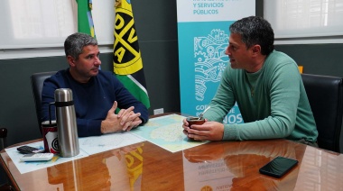 Pila: el intendente realizó gestiones para concretar obras viales en el distrito
