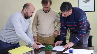 Pila: encuentro del intendente con inversores para avanzar con la construcción del frigorífico