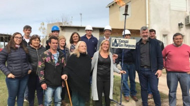 Monte: Trescientas familias beneficiadas con nueva obra de gas