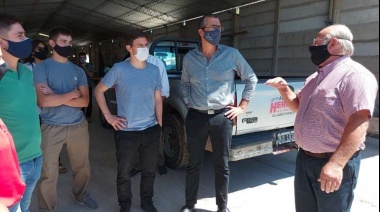 El ministro Augusto Costa visitó Rauch