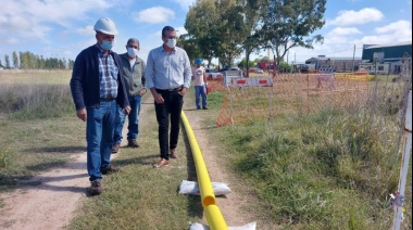 Rauch: realizan extensión de la red de gas hasta la Villa San Pedro
