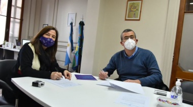 Rauch: el intendente firmó convenio para implementar el Fondo Especial de Emergencia en Violencia de Género