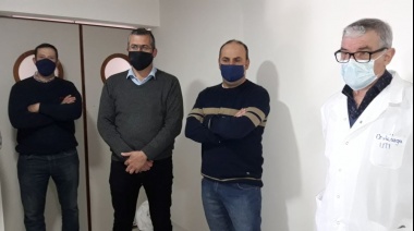 Rauch: nuevo respirador para el hospital