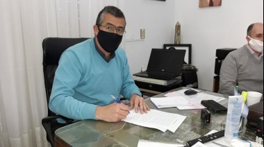 Rauch: el intendente Suescún fue declarado positivo de Covid-19 "por nexo epidemiológico"