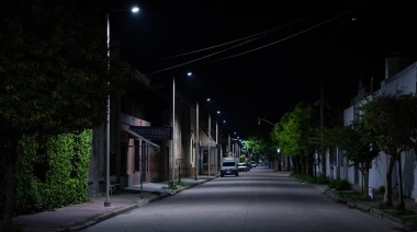 Ranchos: continúan las mejoras en el alumbrado público