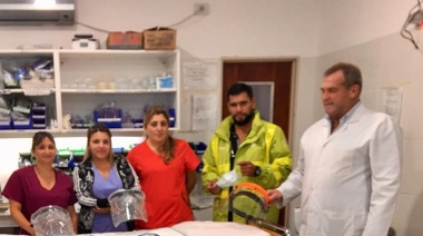General Paz: llegó equipamiento de prevención para el personal del hospital