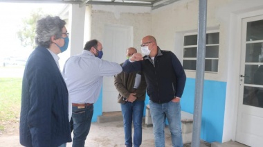 General Paz: visita del ministro de Desarrollo Agrario bonaerense