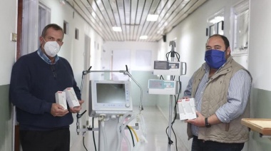 Ranchos: el intendente Álvarez agradeció a la Provincia la entrega de equipamiento para el hospital