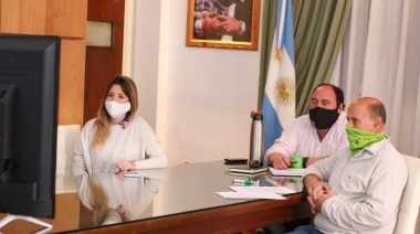 General Paz: el intendente gestiona aporte para el mejoramiento del Parque Industrial