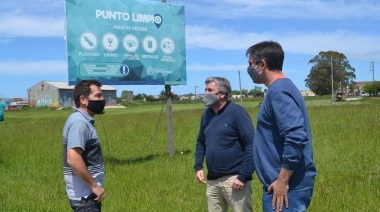General Alvarado: visita del presidente de la Cámara de Comercio e Industria de Balcarce por el programa “Punto Limpio”