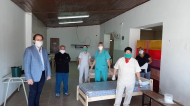 Maipú: acondicionan el Centro de Día para recibir a pacientes con Covid-19