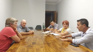 General Guido: Rocha evalúo la situación del campo con la Comisión de la Sociedad Rural local