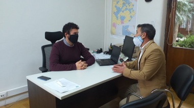 General Guido: el intendente Rocha realizó gestiones en La Plata