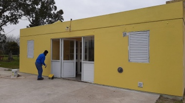 General Guido: se realizan tareas de mantenimiento en escuelas del distrito