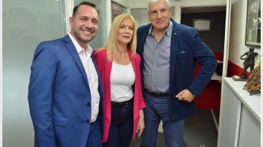 Magario pasó por Dolores y respaldó la candidatura a intendente de Facundo Celasco