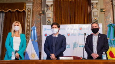 Kicillof puso en funciones a Larroque como Ministro de Desarrollo de la Comunidad