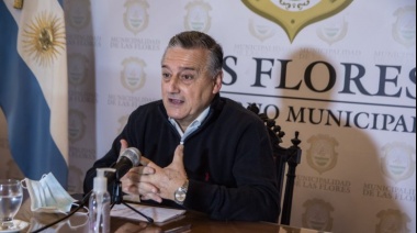 El intendente de Las Flores destacó la importancia del Fondo de Infraestructura Municipal