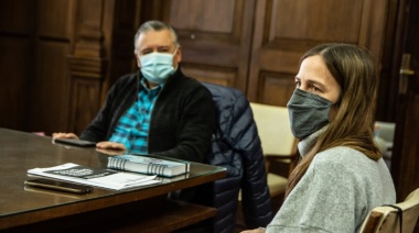 Las Flores: visita de la subsecretaria de Políticas Sociales de la Provincia