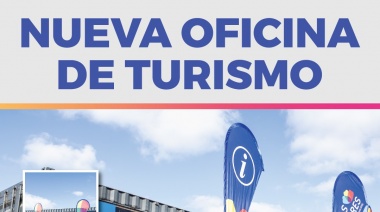 Las Flores: dan apertura a una nueva oficina de Turismo en el acceso a la ciudad