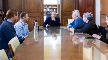 Las Flores: el ministro Javier Rodríguez visitó la ciudad en el marco de la conformación del Centro provincial de Charcuteros