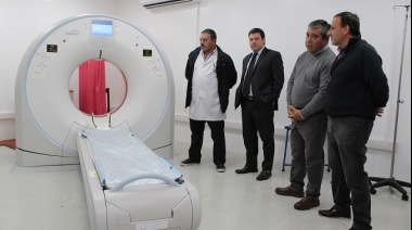 Las Flores ya cuenta con un tomógrafo de última generación