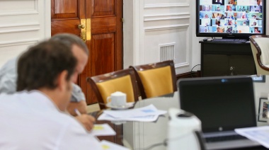 Jefes comunales de la región participaron de la videoconferencia con el gobernador Kicillof