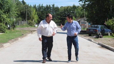 General Paz: el ministro de Infraestructura bonaerense fue recibido por el intendente Alvarez
