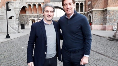 Necochea: Diez se reunió con el vicejefe de gobierno de la Ciudad, Diego Santilli