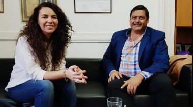 Una foto que muestra un importante respaldo a candidato del peronismo en Mar Chiquita