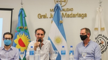 General Madariaga: Katopodis y Santoro firmaron un convenio por 46 millones de pesos
