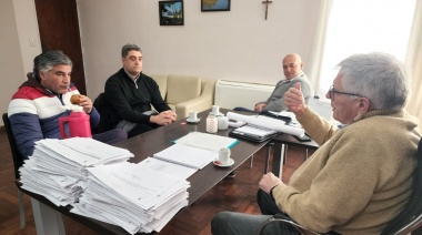 General Belgrano: Dinapoli se reunió con dirigentes de la oposición