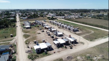 San Cayetano: Nación transfirió recursos para el barrio 15 viviendas