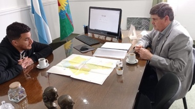 San Cayetano: gestiones del intendente Gargaglione en el ministerio de Seguridad