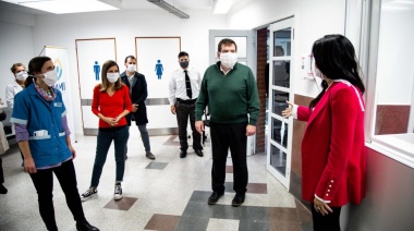 Mar del Plata: inauguraron la guardia y sector del Hospital Houssay destinado a pacientes con Covid-19