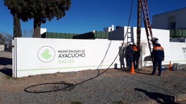 Ayacucho: realizaron mejoras en el suministro de energía para el hospital municipal