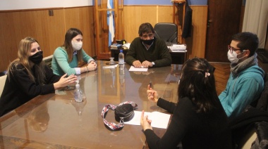 Lobería: Fioramonti se reunió con médicos que se encuentran haciendo un seguimiento del Covid-19