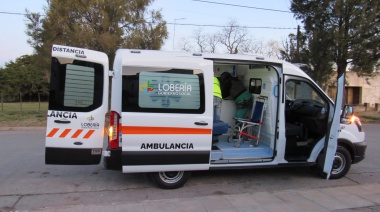 Lobería: entregaron una nueva ambulancia en el Centro de Salud Integral de San Manuel