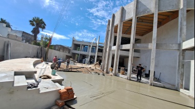 Lobería: avanzan las obras en el edificio propio de la universidad