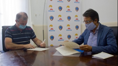 La municipalidad de Monte firmó convenio con AUSA