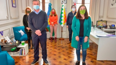 Monte: encuentro con la ministra Díaz para la puesta en marcha del programa "Comunidades sin Violencia"